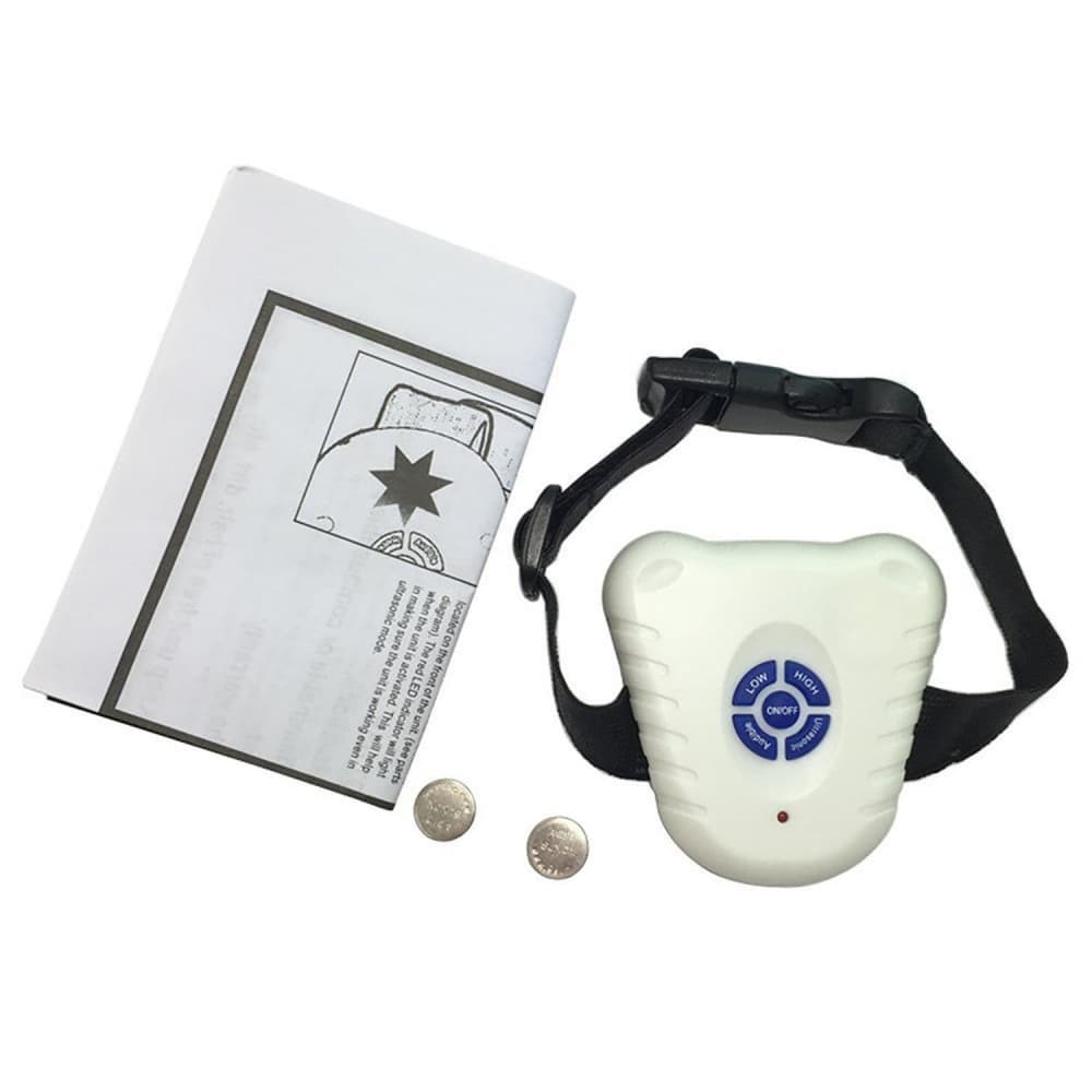 collier anti aboiement petit chien Ultrasonique Collier dressage chien