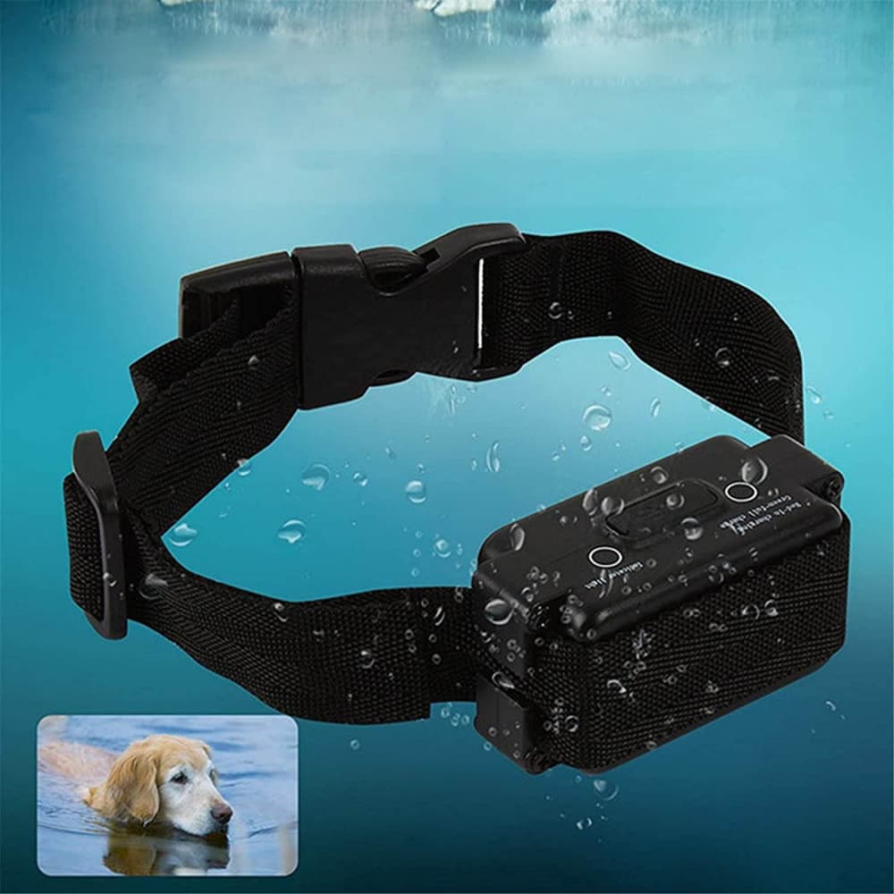 Clôture Anti Fugue Electronique pour Chien avec 2 colliers Rechargeable et Etanche